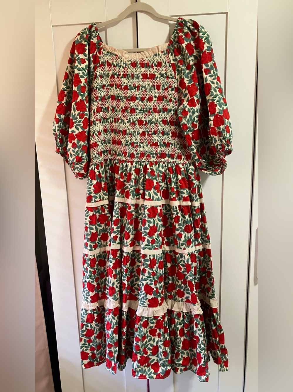 Ivy City Co Red Floral Roselyn - Picture 2 of 3